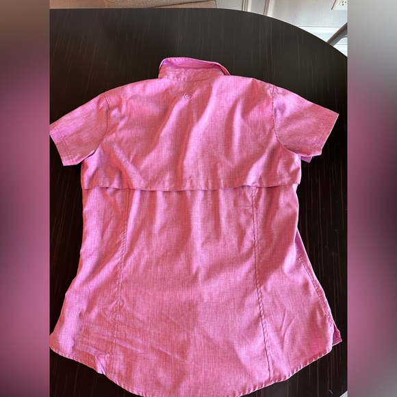 Magellan Outdoors Pink Button-Up Shirt - Picture 3 of 3